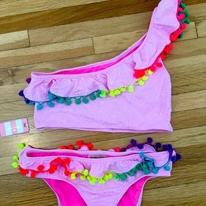 🎈BRAND NEW! With tags PILYQ girls bikini - ADORABLE!!!☀️🌸